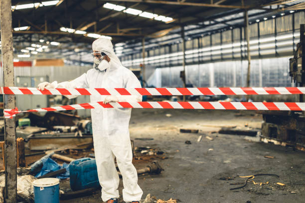Professional Infectious Disease Decontamination technician working in Dundalk, MD